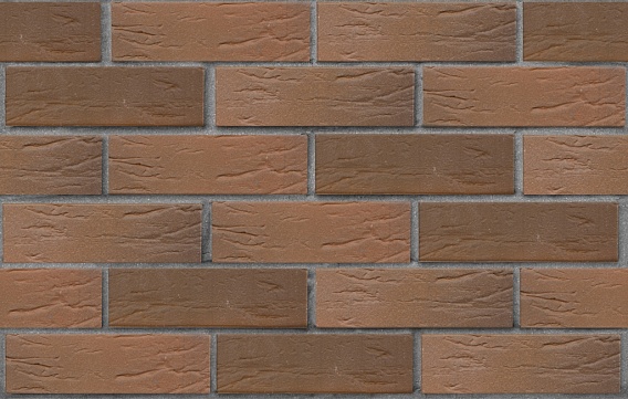 Кирпич лицевой пустотелый Красный флэш ультра Рустик 250x120x65, ЛСР