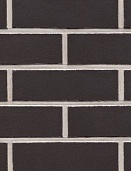 Клинкерная фасадная плитка "anthracit liso", антрацит с оттенками, гладкая 365х52х14
