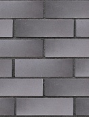 Кирпич лицевой клинкерный Серый с серебром "Харстад" Гладкий 250x85x65, ЛСР