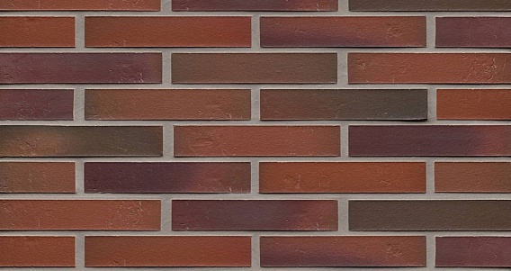 Клинкерная фасадная плитка accudo carmesi 240х52х14