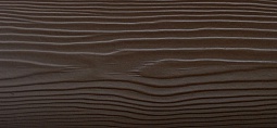 Рельефные фасадные панели CEDRAL wood / КЕДРАЛ вуд (фактура под дерево) С21 Коричневая глина