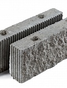 СКЦ 2Л-13, рядовой с рифленой фактурой, 380х120х140