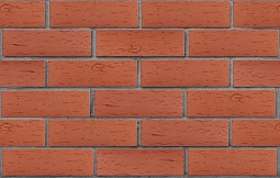 Кирпич лицевой клинкерный Красный "Лондон" Береста 250x85x65, ЛСР