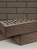 Кирпич лицевой пустотелый Мокко Рустик 250x120x65, TEREX