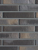 Клинкерная фасадная плитка Chelsea, базальт пестрый, 240x14x71