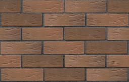 Кирпич лицевой пустотелый Красный флэш ультра Рустик 250x120x65, ЛСР