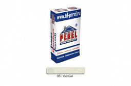 Цветной кладочный раствор Perel VL 0205 белый, меш. 50 кг (для кирпича с водопоглощением 5-15%)